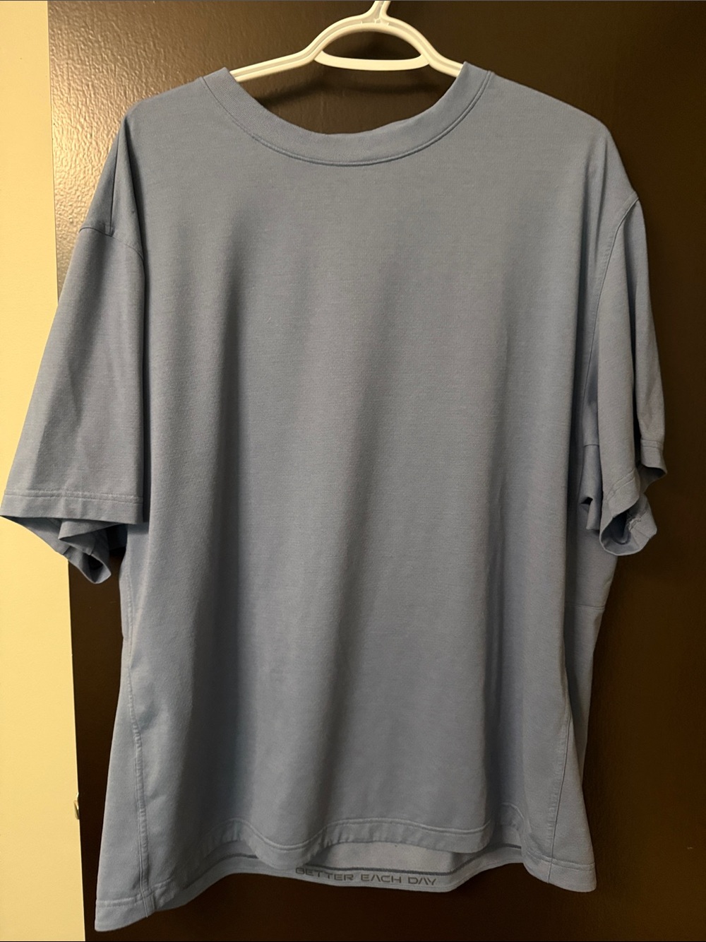 lululemon athletica Men's Short Sleeve Crew Tee in Light Blue